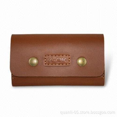 Genuine Leather Mobile Phone Case for BlackBerry, with Magnetic Button